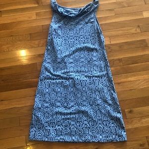Eddie Bauer Blue T shirt dress